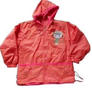 Vintage Orange Windbreaker